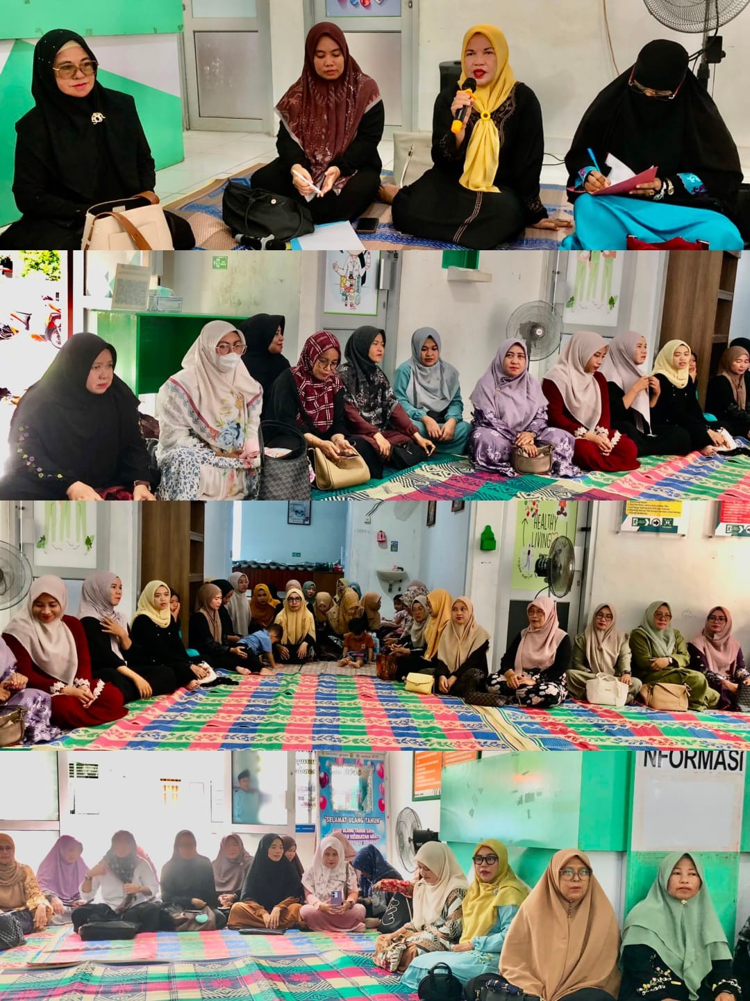 Kebersamaan dalam Doa : KUA Bunguran Barat Hadiri Kegiatan Rutin DWP
